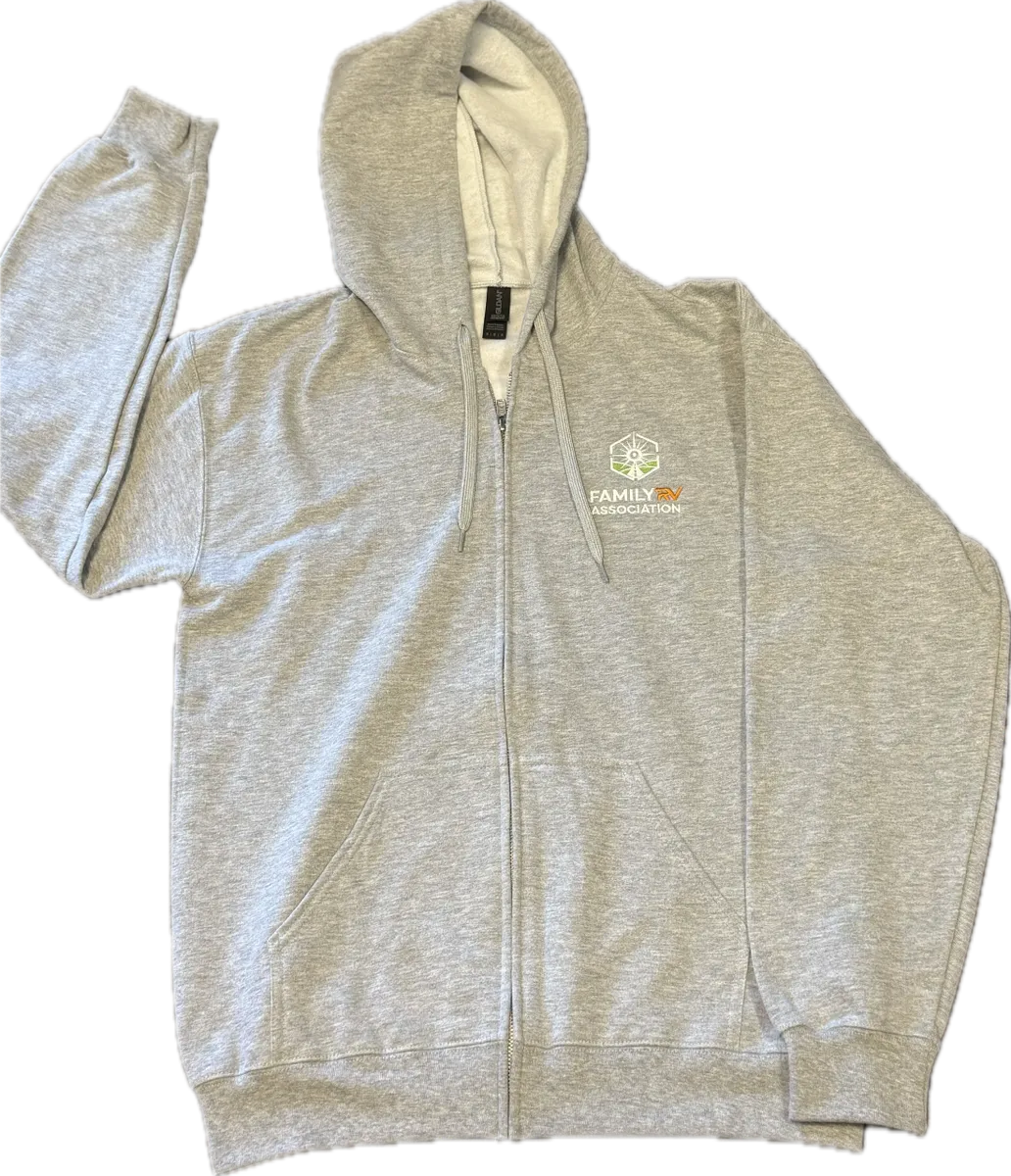 FRVA Men's Full Zip Up Hooded Sweatshirts